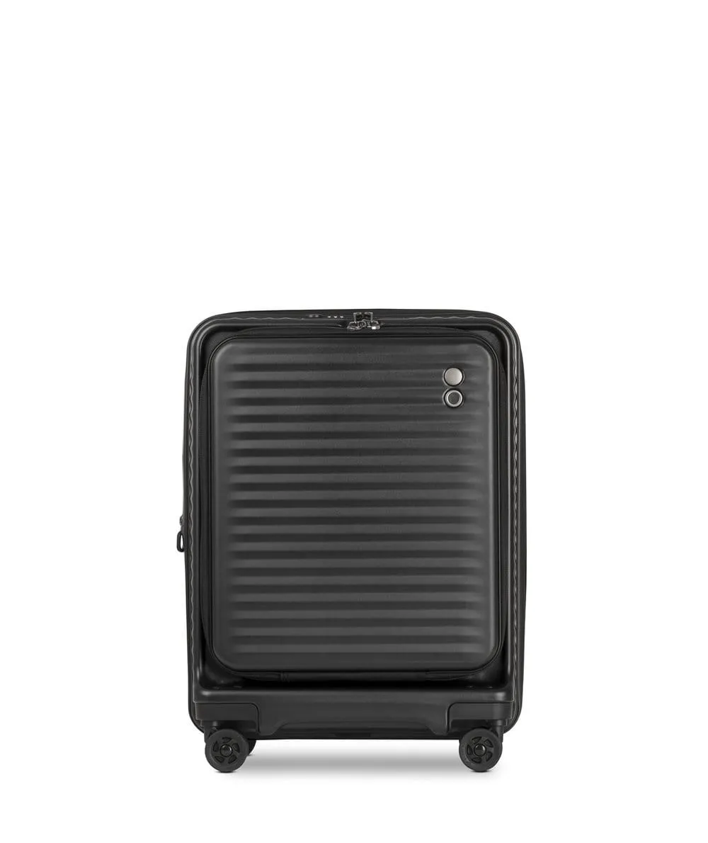 Echolac Celestra 20" Cabin Luggage Trolley Black - PC183 Black 20