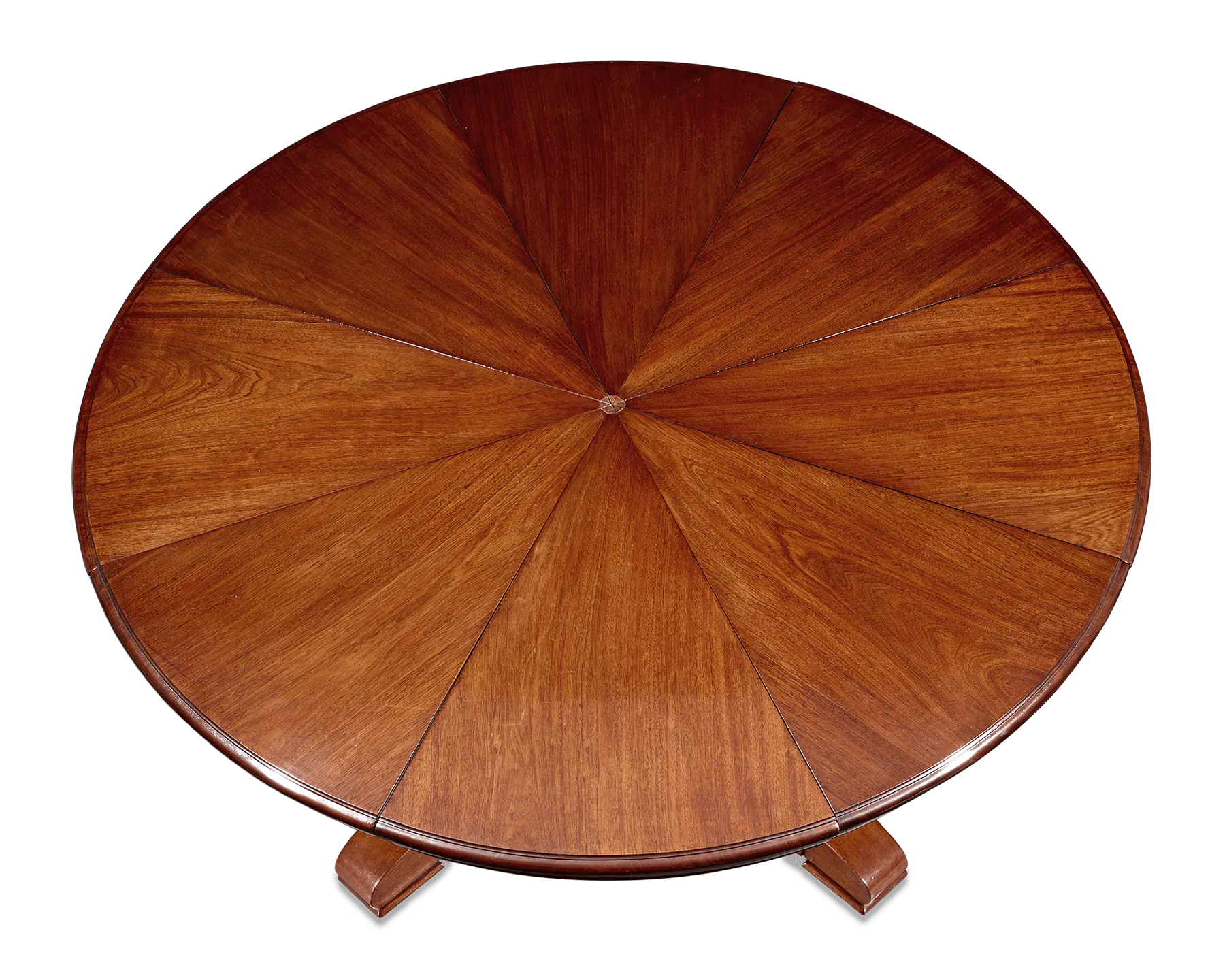 English Mahogany Expanding Table