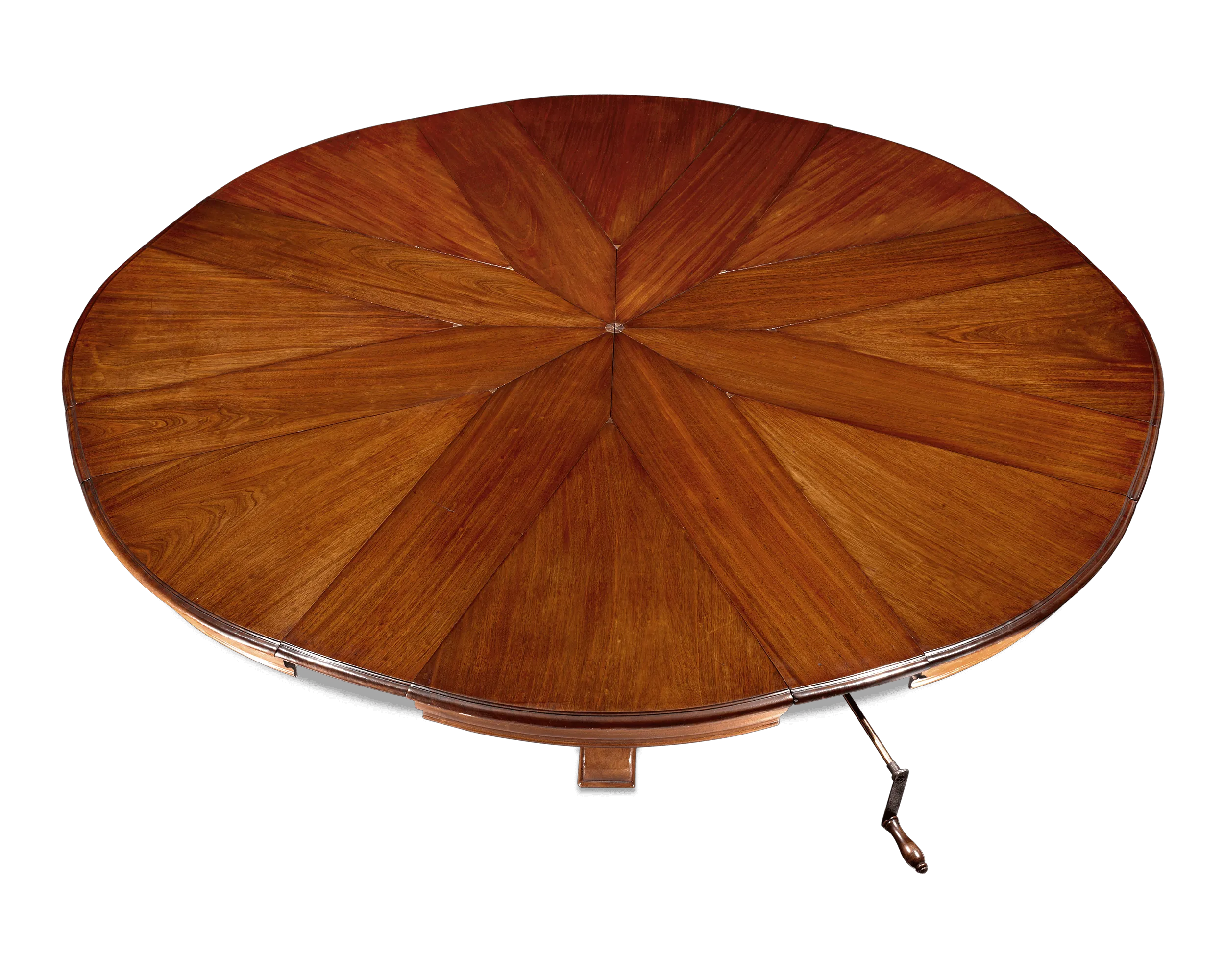 English Mahogany Expanding Table