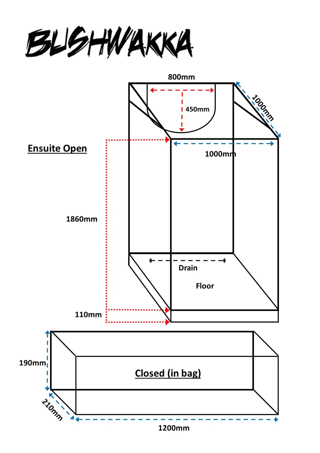 Extreme Shower Ensuite Tent