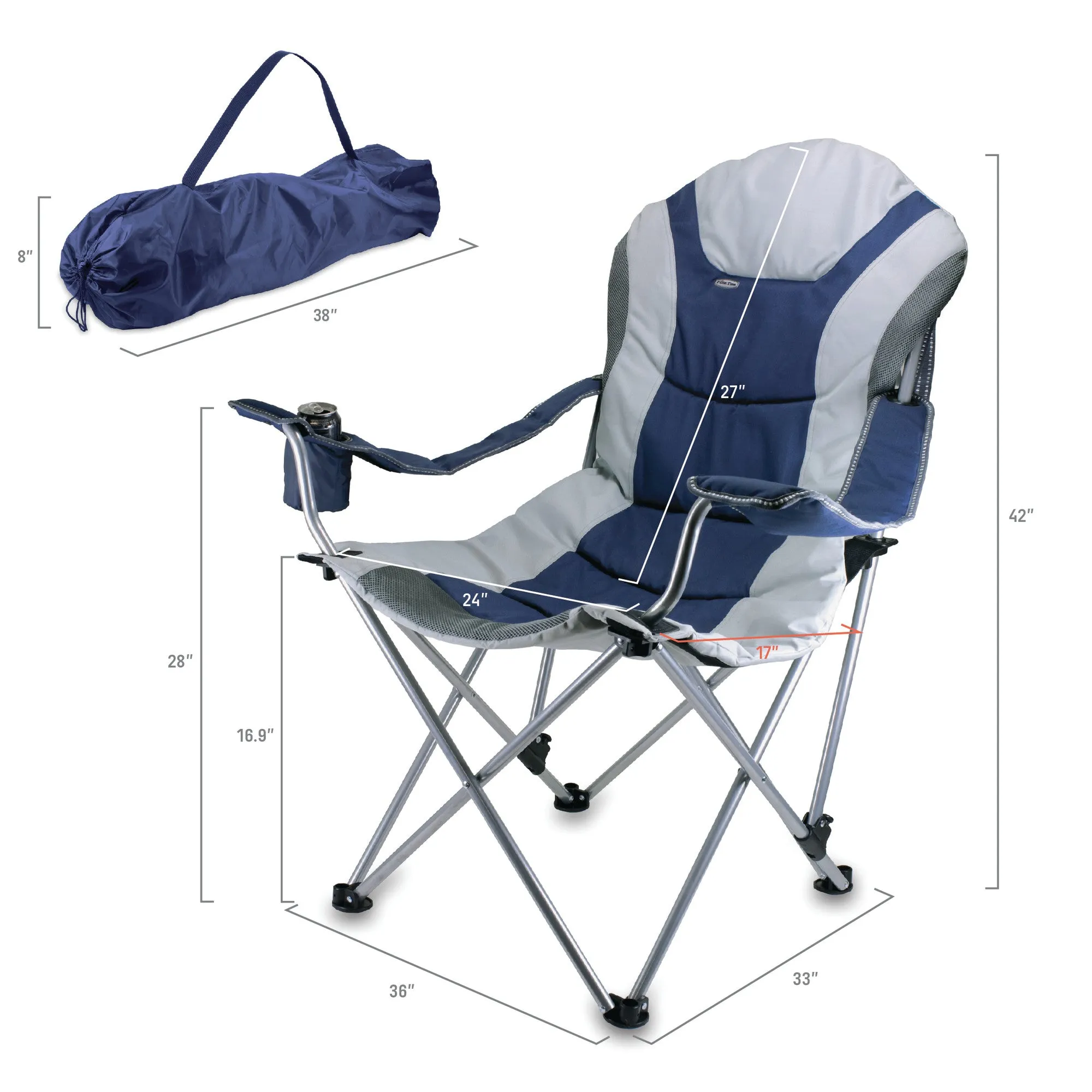 Florida Gators - Reclining Camp Chair