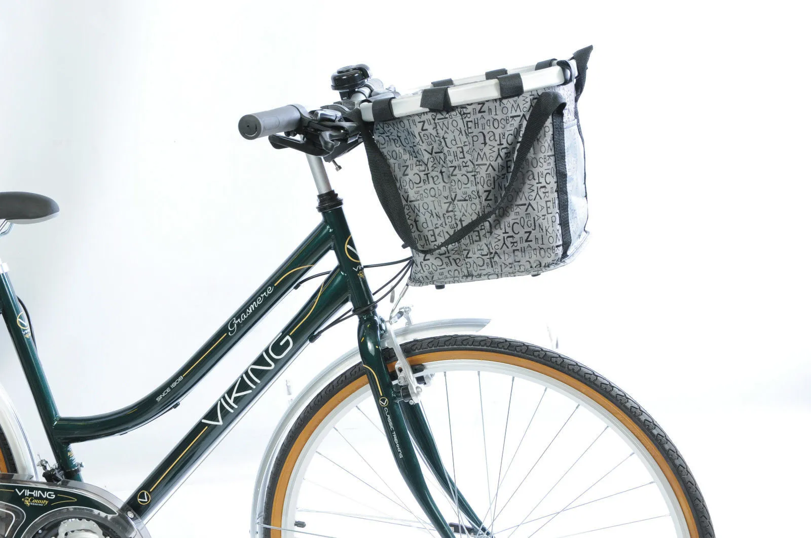 FRONT LUGGAGE CARRIER SOFT BAG POUCH QUICK RELEASE FOR HANDLEBAR BIKE BAG-BASKET