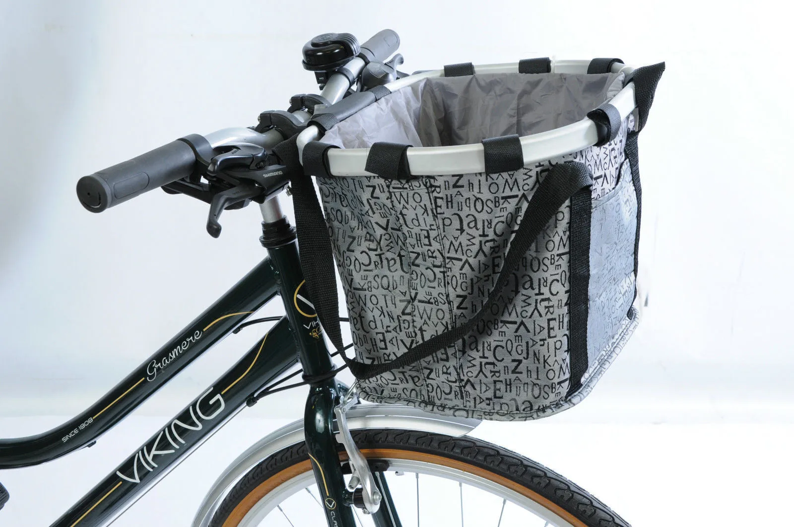 FRONT LUGGAGE CARRIER SOFT BAG POUCH QUICK RELEASE FOR HANDLEBAR BIKE BAG-BASKET