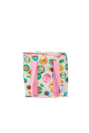 Fruit Stickers Insulated Tote