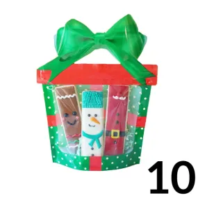 Green Gift Cookie Bag -10 BAGS