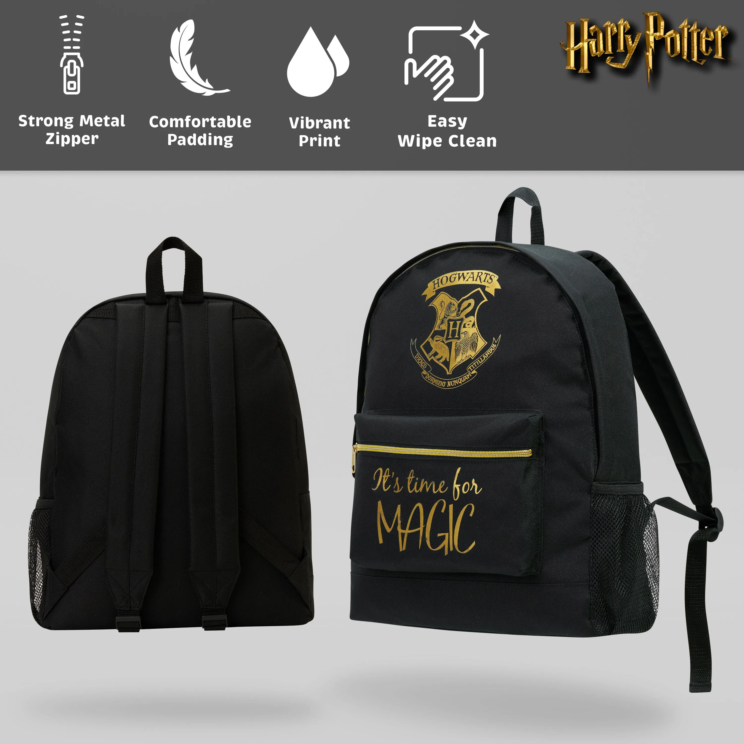 Harry Potter Backpack - School Bag for Kids and Teens