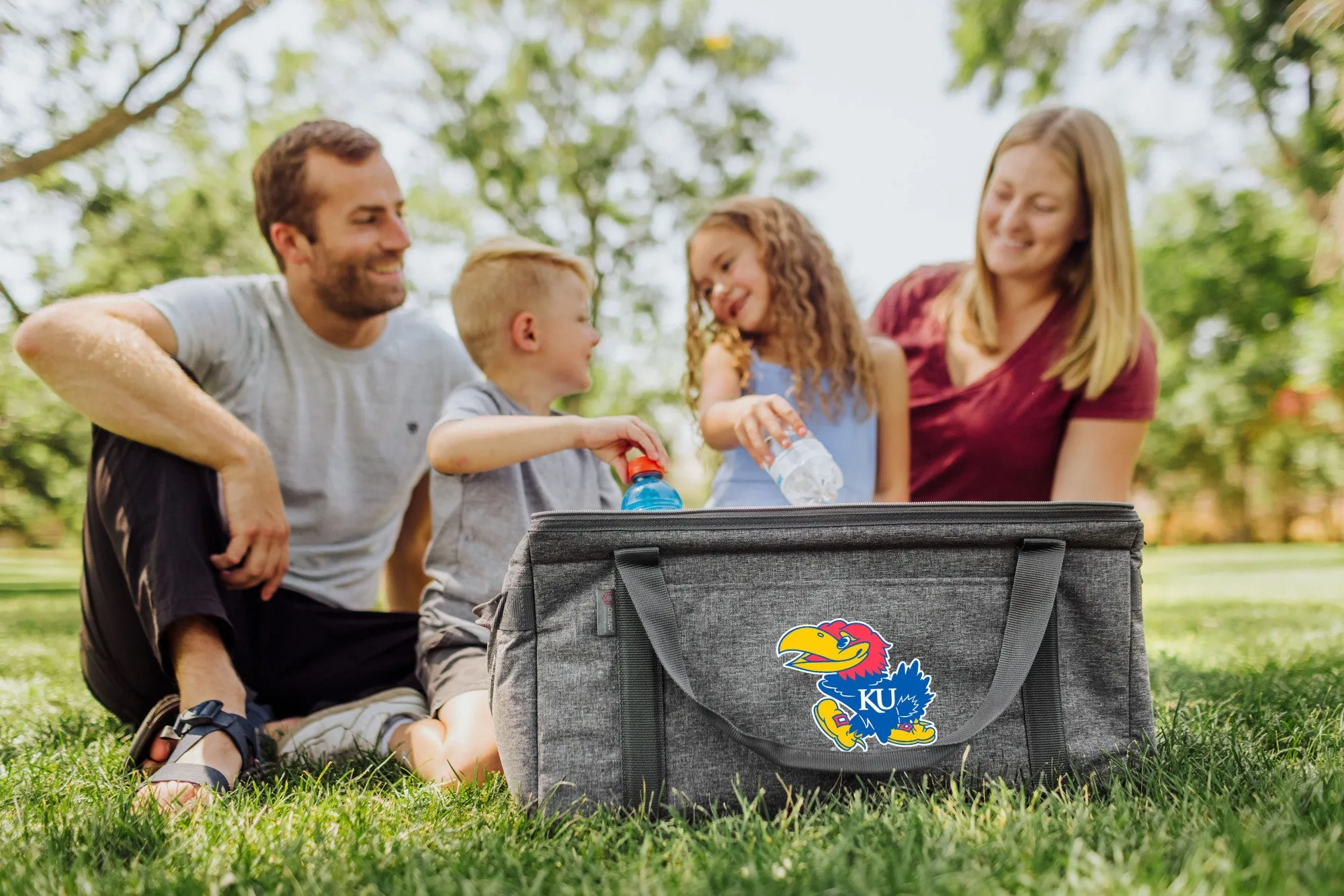 Kansas Jayhawks - 64 Can Collapsible Cooler