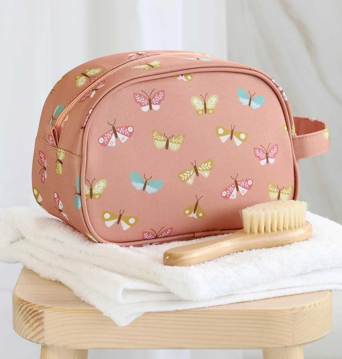 Kids Toiletry bag - Butterflies