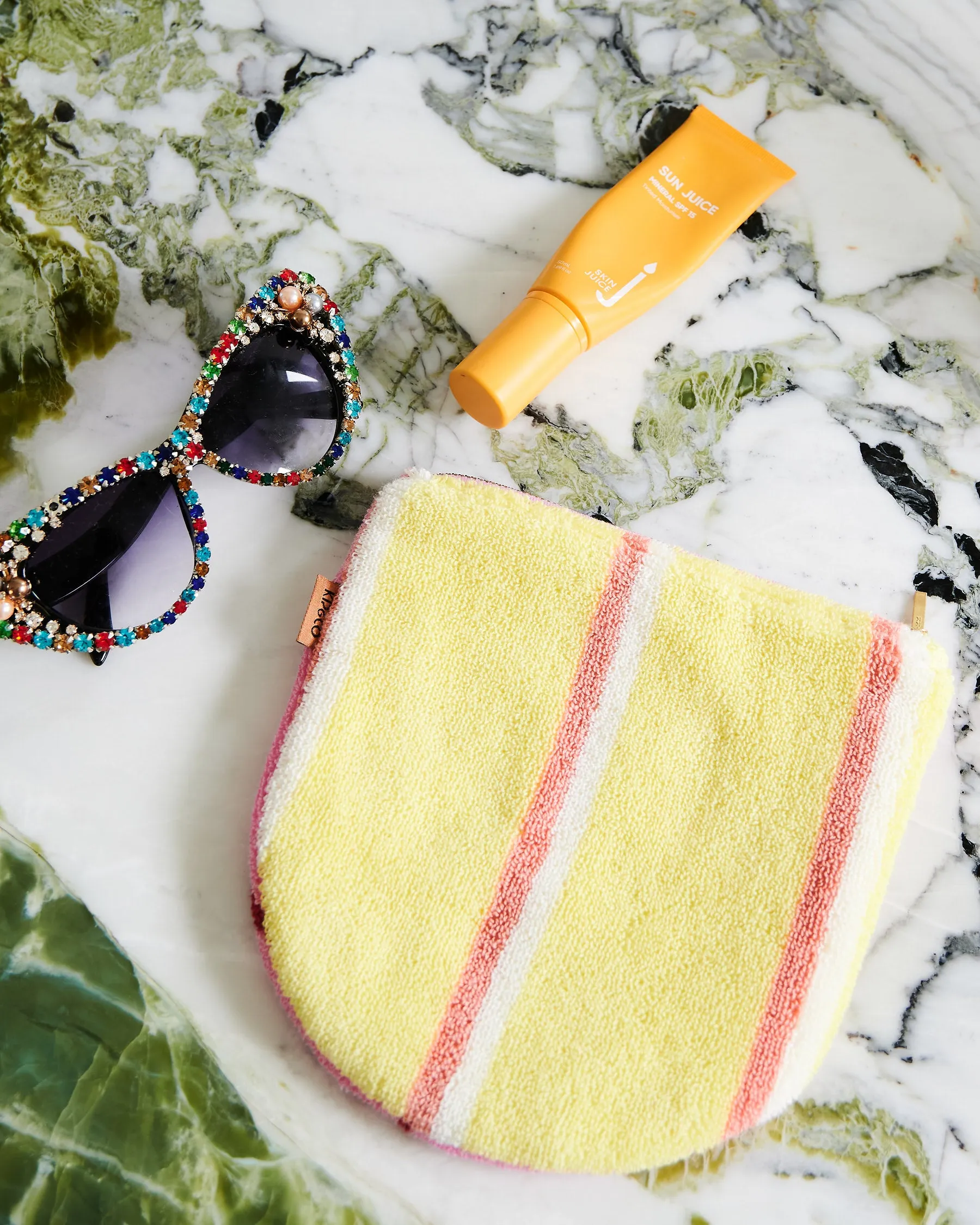 Kip & Co Summer Fling Terry Cosmetics Pouch