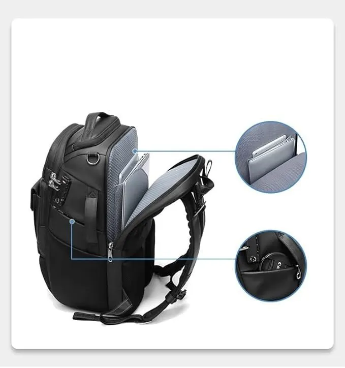 Large Capacity Camera Backpack With Laptop Compartment - Men Travel Professional Camera Backpack With Tripod Bracket