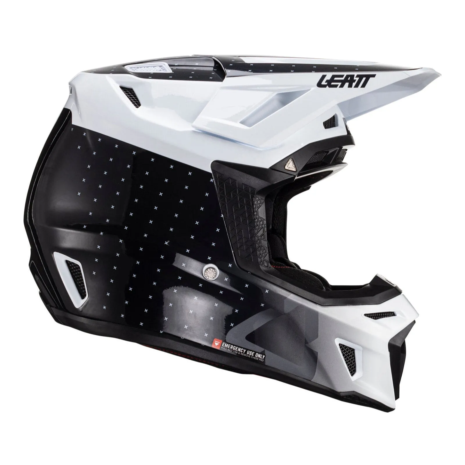 Leatt 2024 8.5 Helmet & Goggle Kit - Black / White