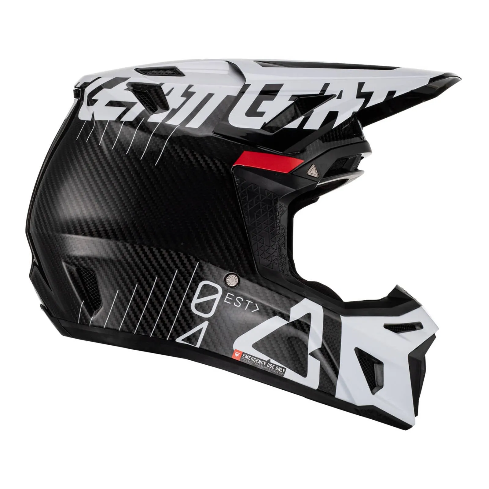 Leatt 9.5 Helmet & Goggle Kit - Carbon / White