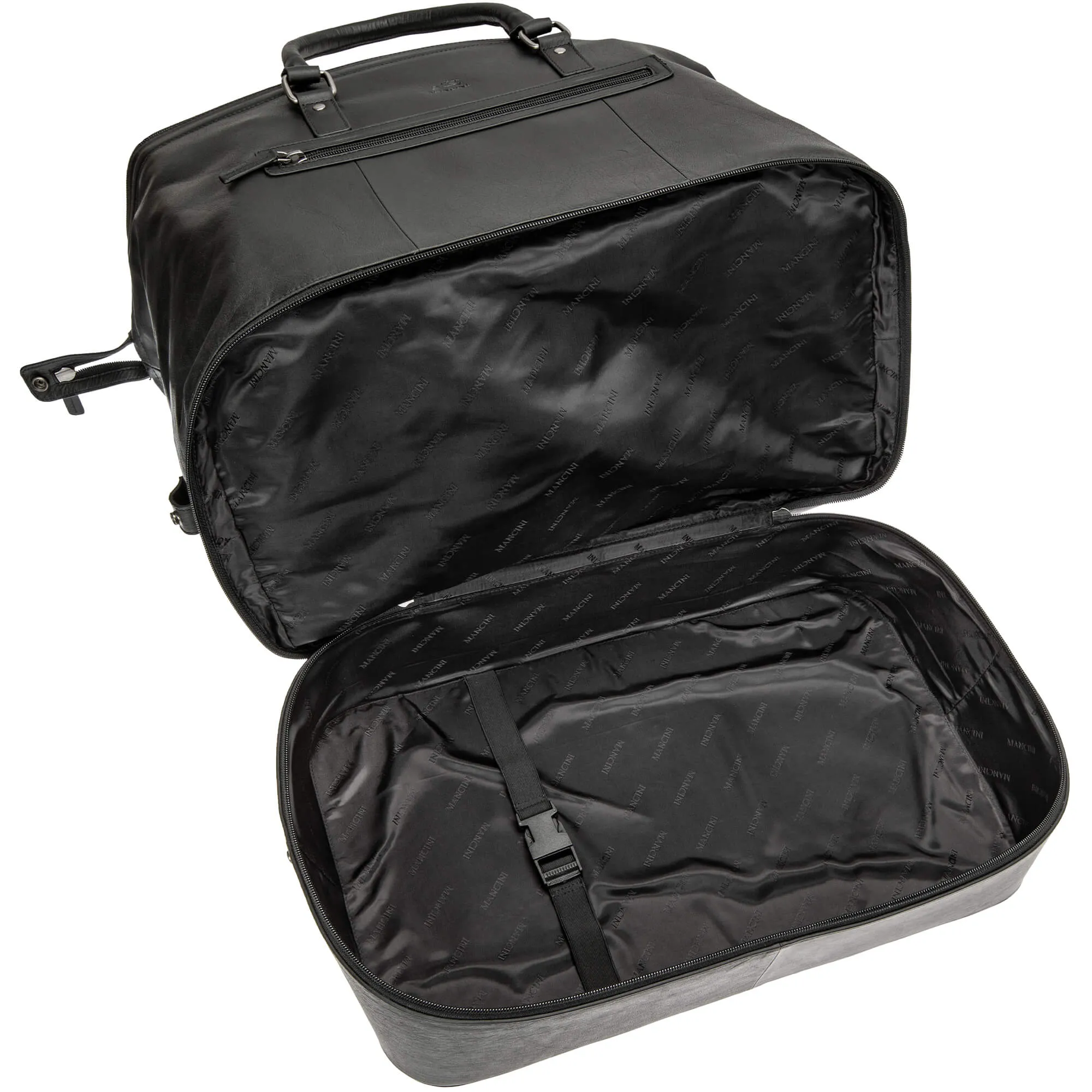 Mancini BUFFALO Double Compartment Duffle Bag