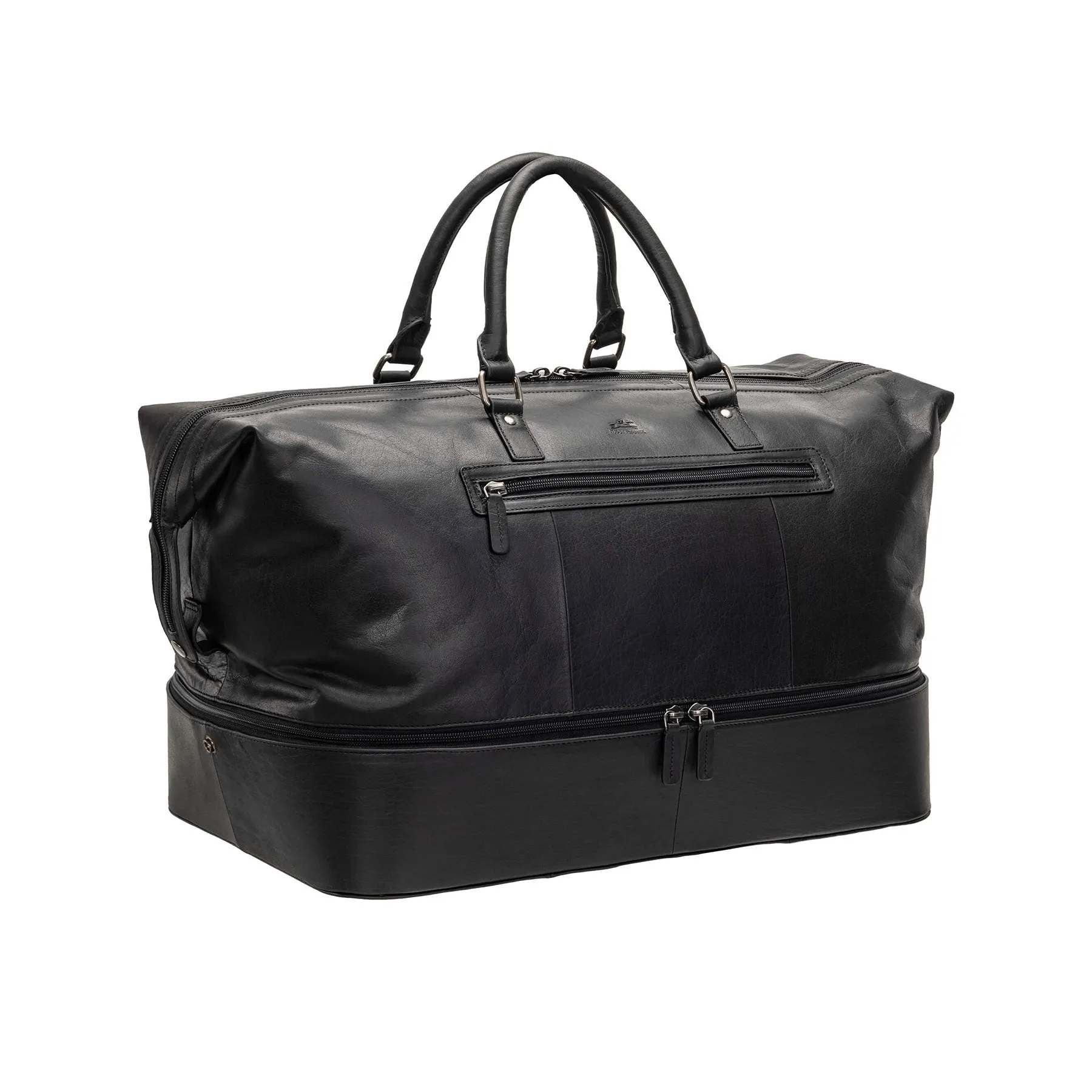 Mancini BUFFALO Double Compartment Duffle Bag