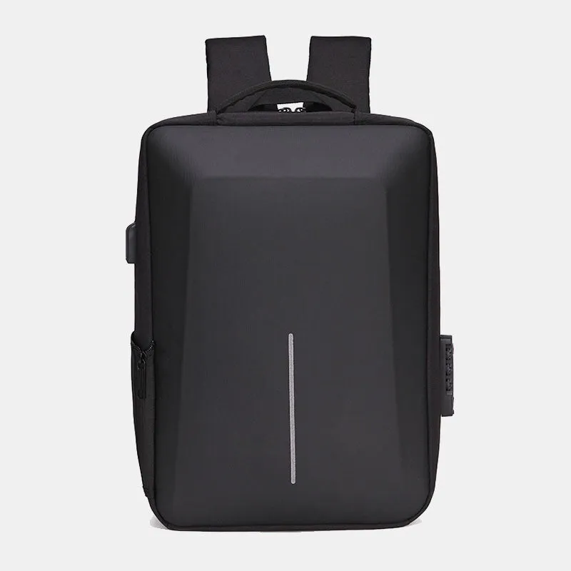 Men Oxford Cloth Large Capacity Waterproof USB Charging 16 Inch Laptop Bag Anti-theft Business Outdoor Handbag Backpack