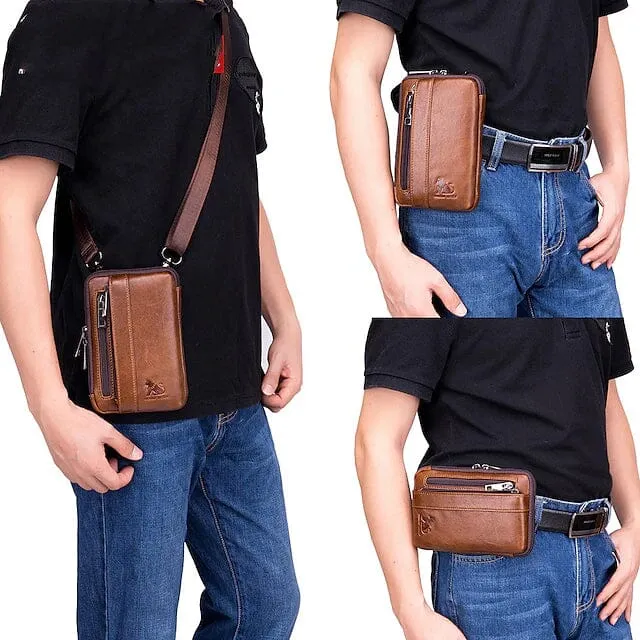 Men's Bum Bag Messenger Bag Fanny Pack Belt Pouch