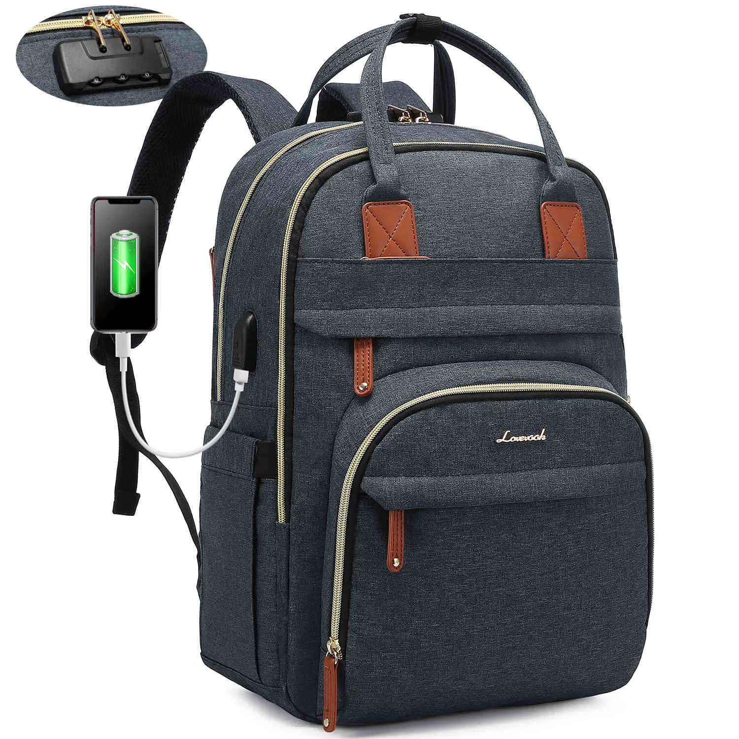 Molerolly Ⅱ Laptop Backpack, 15.6" 17"