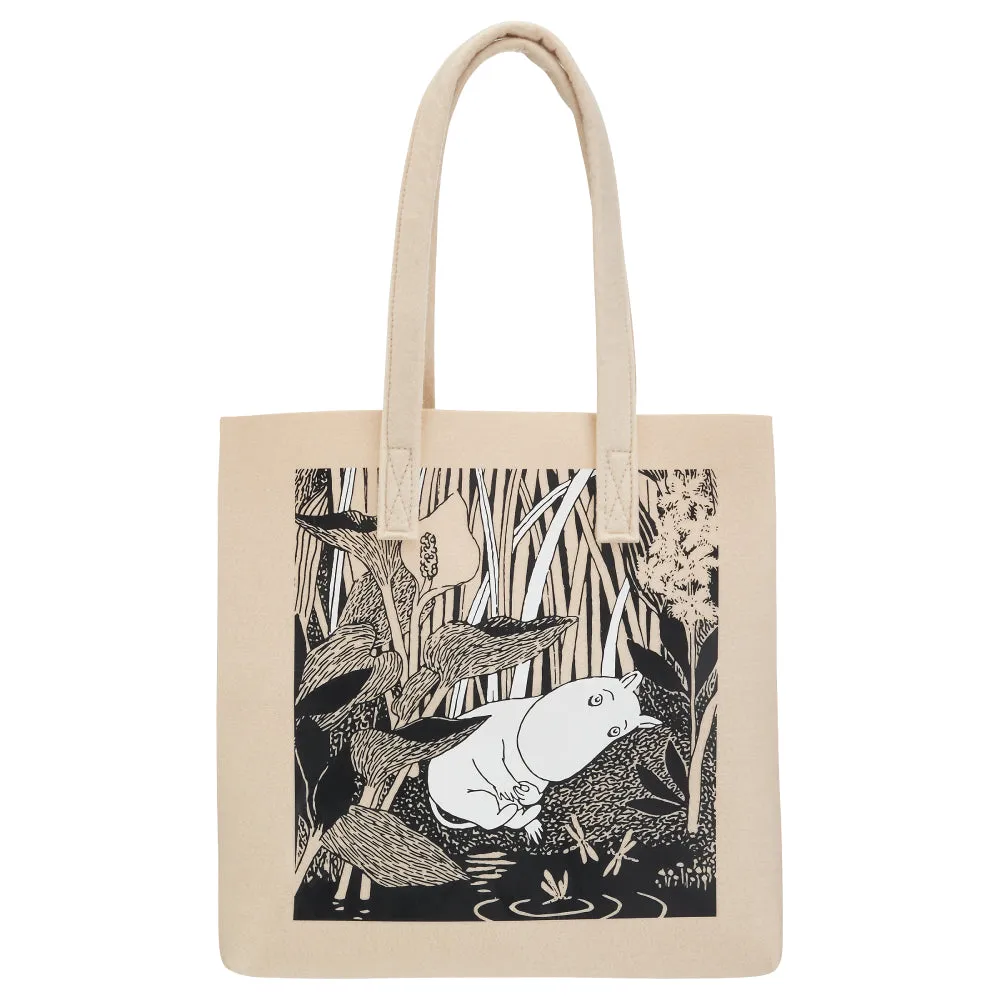 Moomin Pond Tote Bag 40 x 40 cm