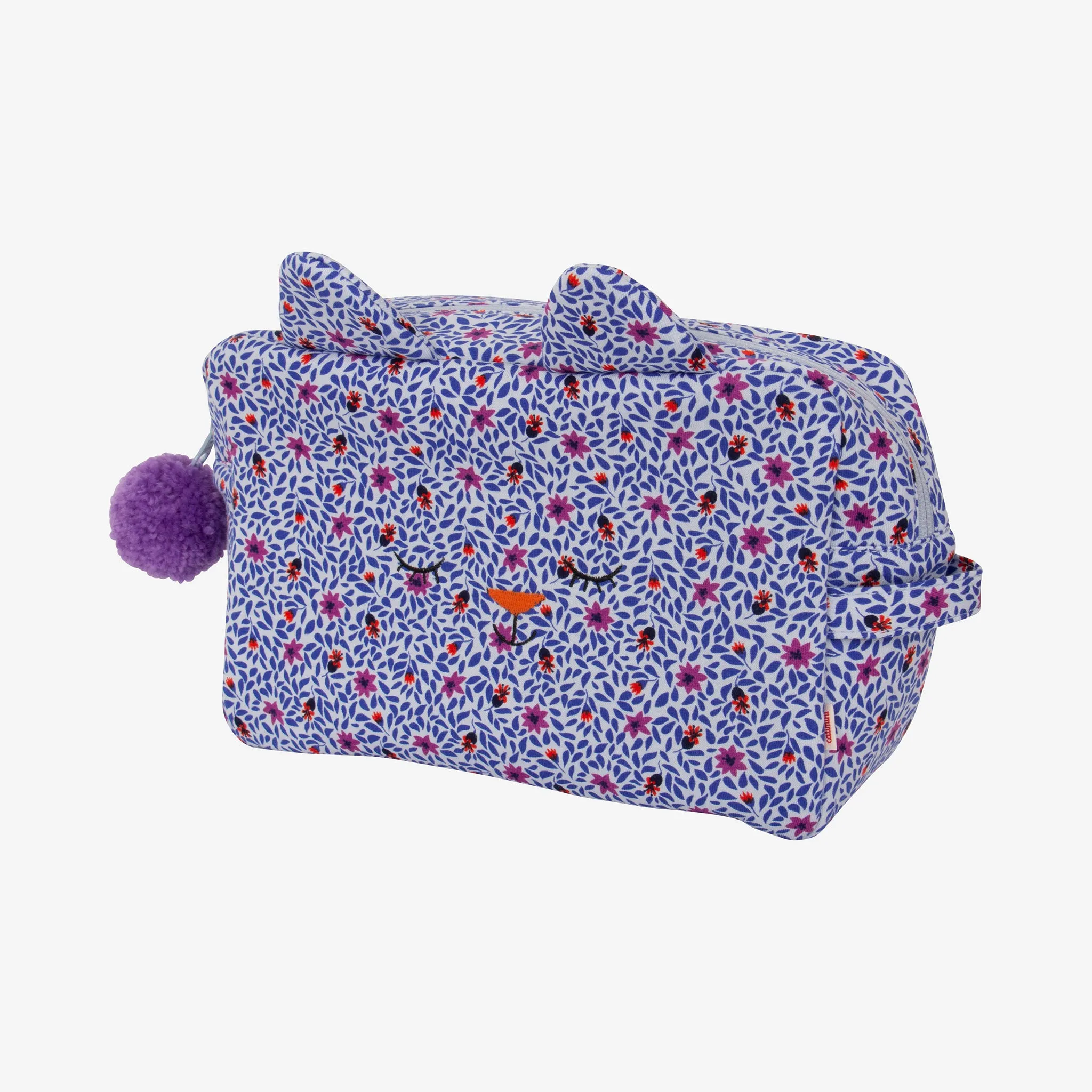 Newborn floral print toiletry bag