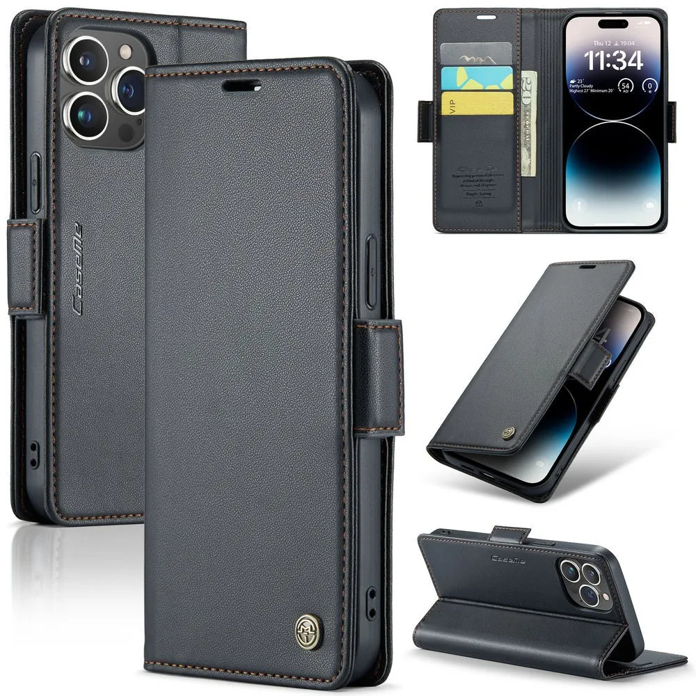 Nimia Leather Magnetic Case With Card Slots