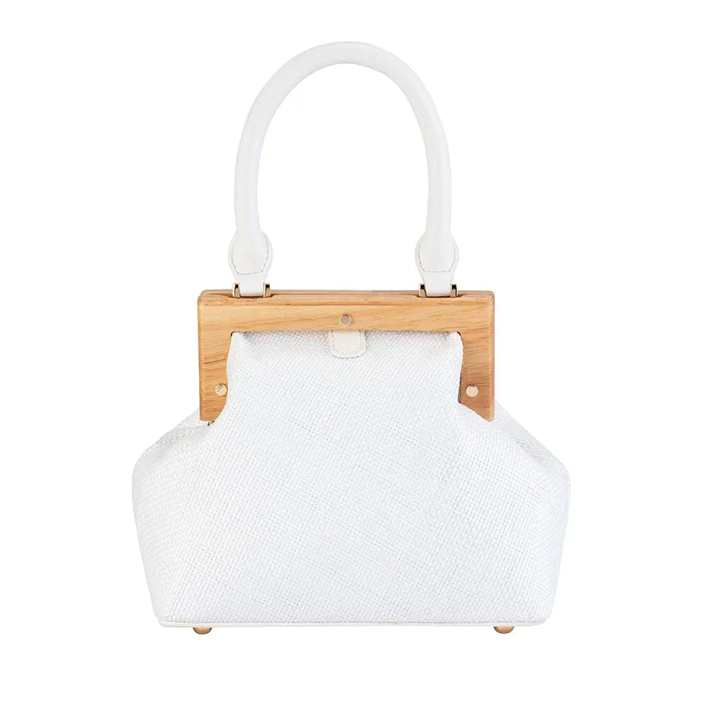 OB2123 PIPER STRAW HANDLE BAG