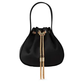 OB6464 MIKI DRAWSTRING SATIN BAG