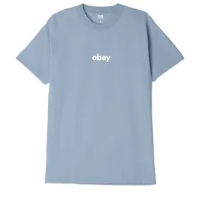 Obey Lower Case 2 T-Shirt - Good Grey