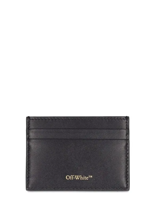 Off-White   Jitney leather card case 