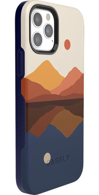 Opposites Attract | Day & Night Colorblock Mountains Case