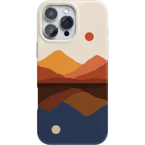 Opposites Attract | Day & Night Colorblock Mountains Case