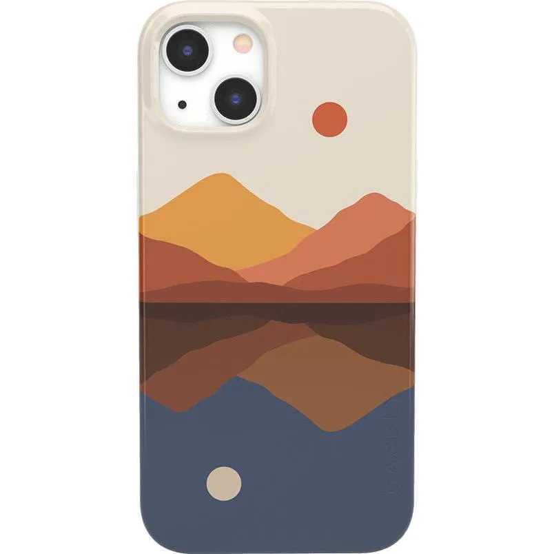 Opposites Attract | Day & Night Colorblock Mountains Case