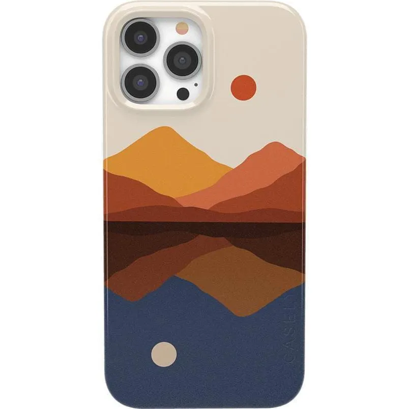 Opposites Attract | Day & Night Colorblock Mountains Case