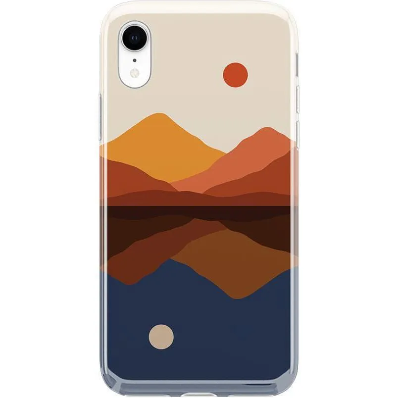 Opposites Attract | Day & Night Colorblock Mountains Case