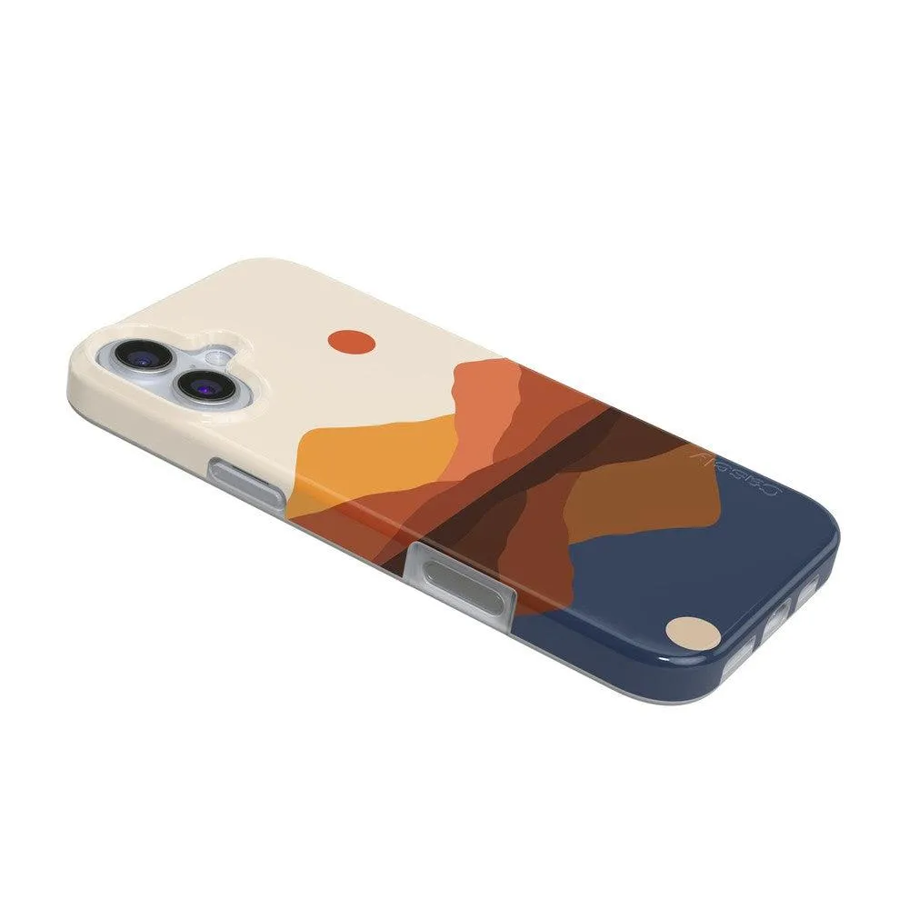 Opposites Attract | Day & Night Colorblock Mountains Case