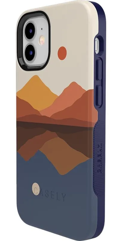 Opposites Attract | Day & Night Colorblock Mountains Case