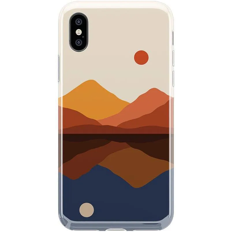 Opposites Attract | Day & Night Colorblock Mountains Case