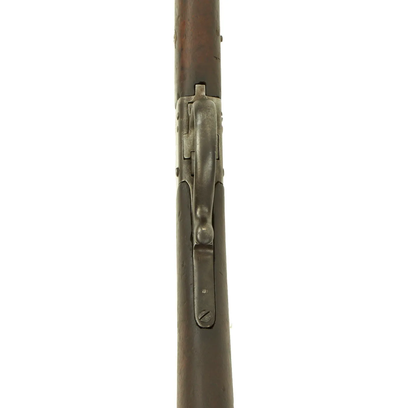 Original Belgian M-1870 Comblain Falling Block Carbine with Sawback Sword Bayonet dated 1889 - Serial 24321