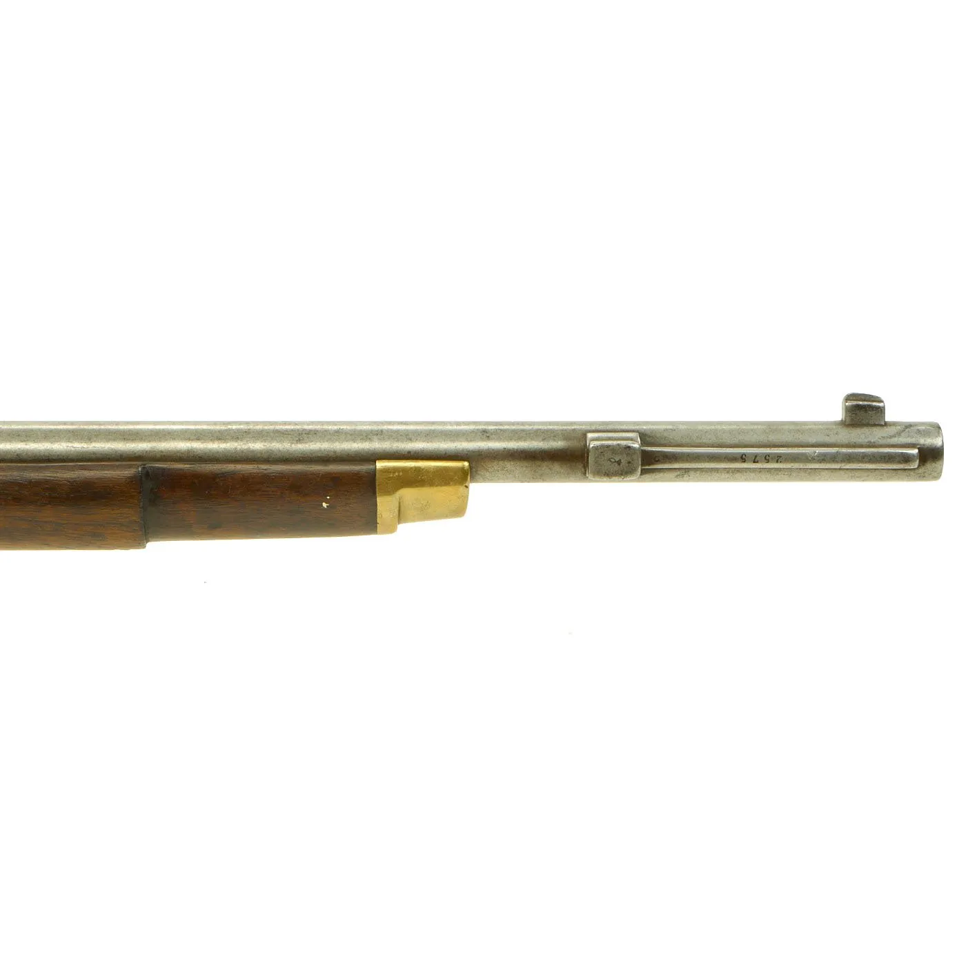 Original Belgian M-1870 Comblain Infantry Falling Block Rifle with Brass Fittings - Serial 39845