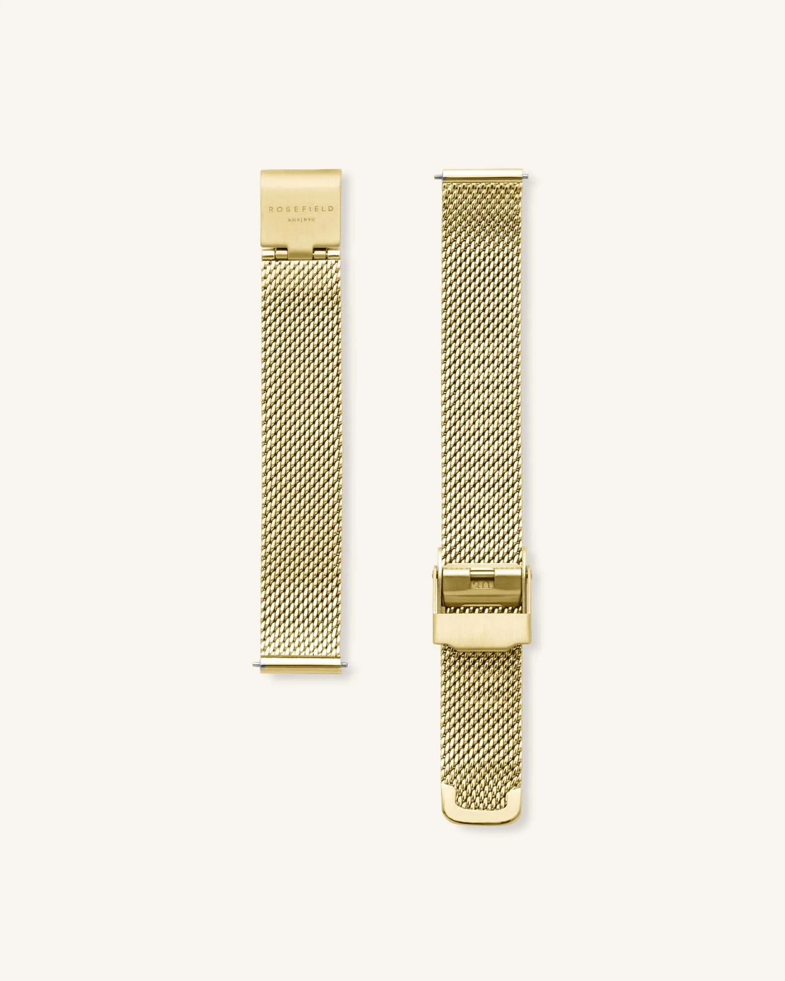 Oval Pearl Gold Mesh