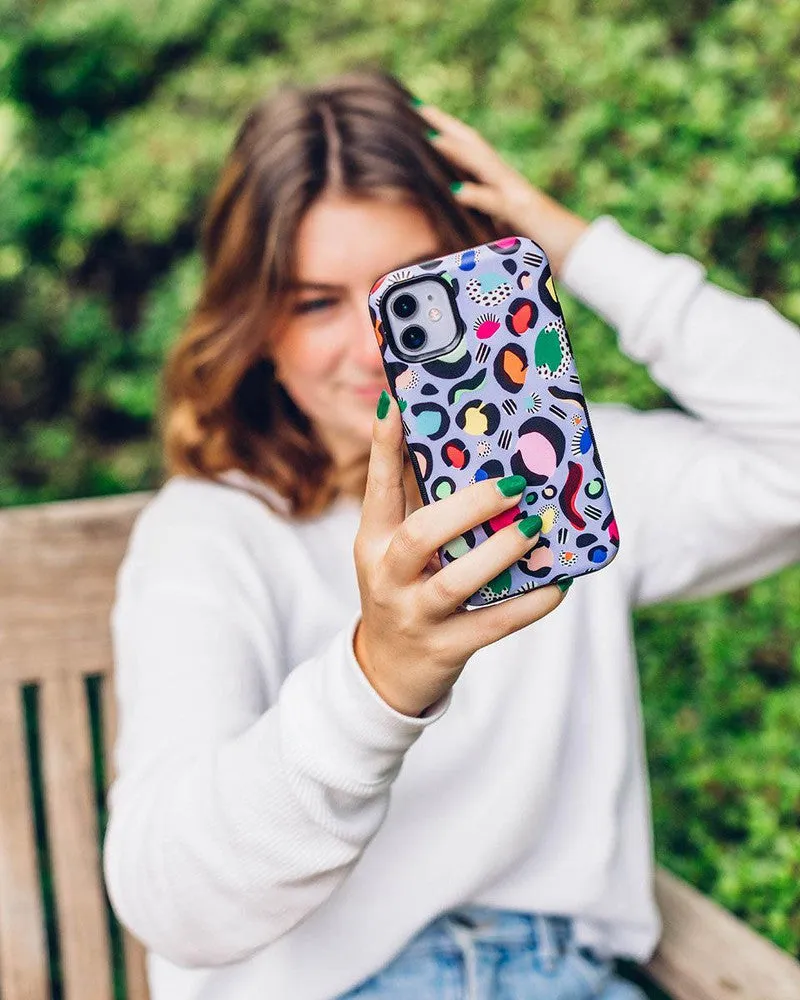 Party Animal | Rainbow Leopard Print Case