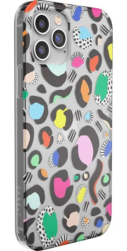 Party Animal | Rainbow Leopard Print Case