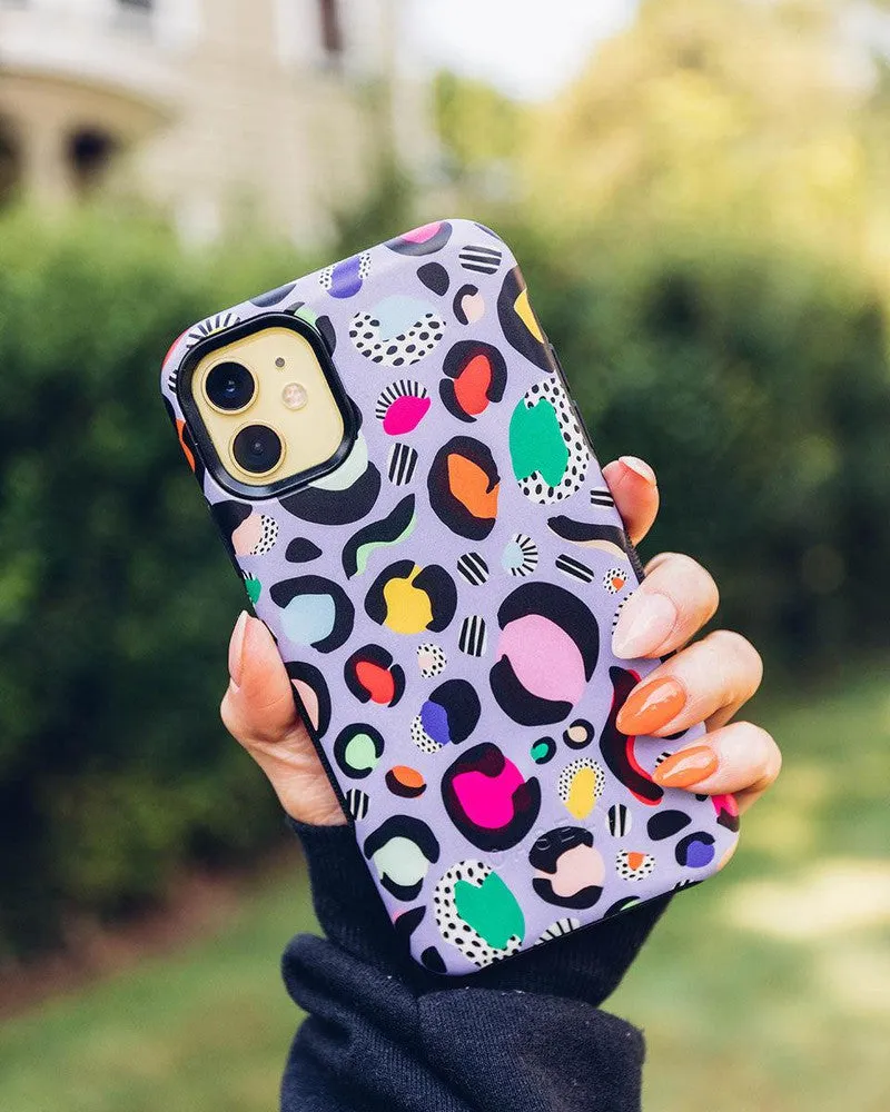 Party Animal | Rainbow Leopard Print Case