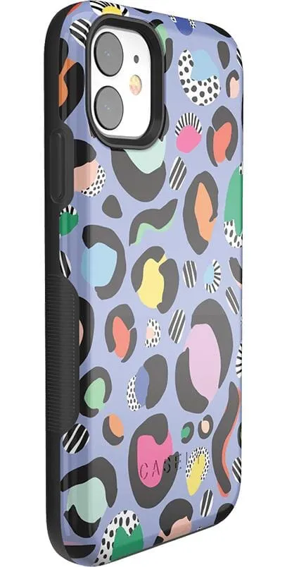 Party Animal | Rainbow Leopard Print Case