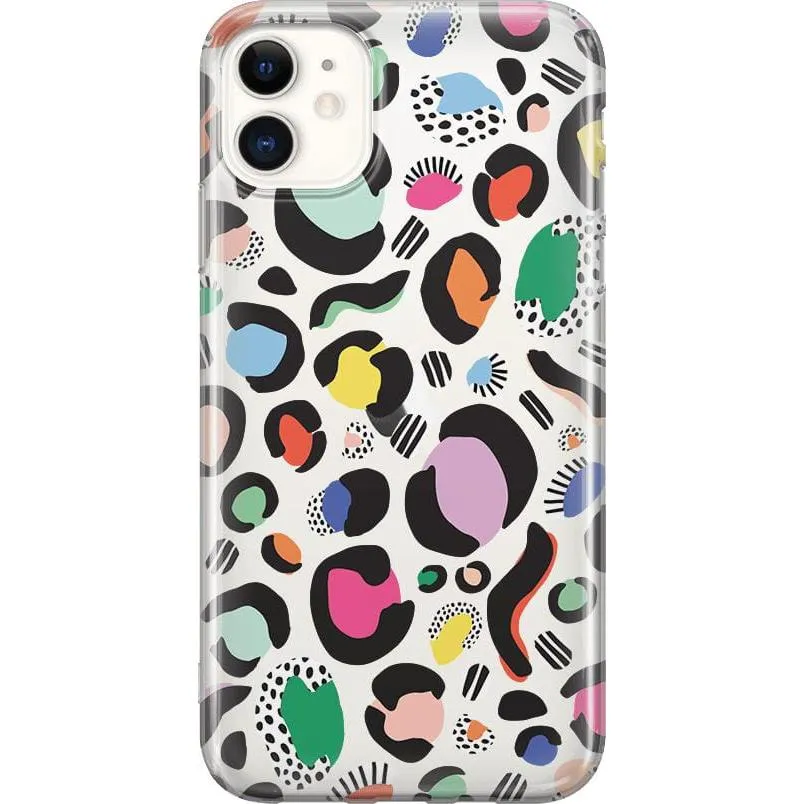 Party Animal | Rainbow Leopard Print Case