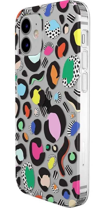 Party Animal | Rainbow Leopard Print Case