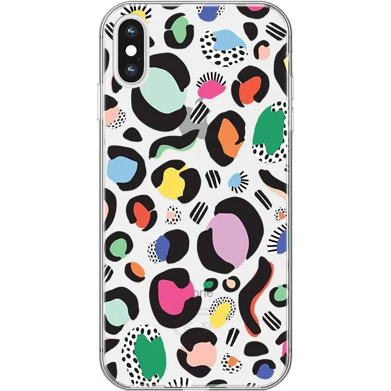 Party Animal | Rainbow Leopard Print Case