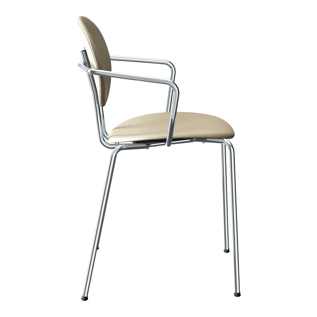 Piet Hein Chair w/ Armrest - Fully Upholstered