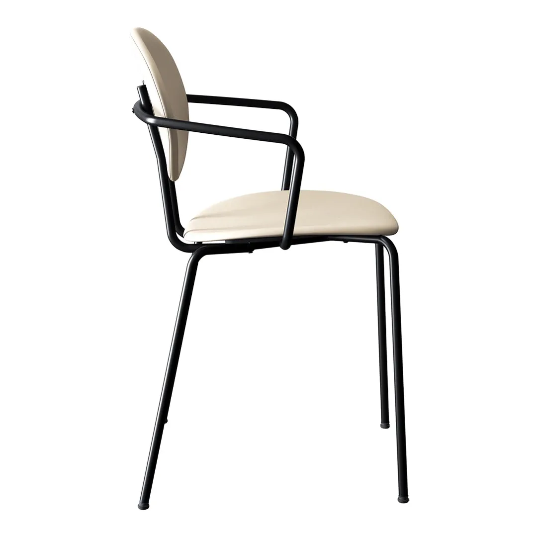 Piet Hein Chair w/ Armrest - Fully Upholstered