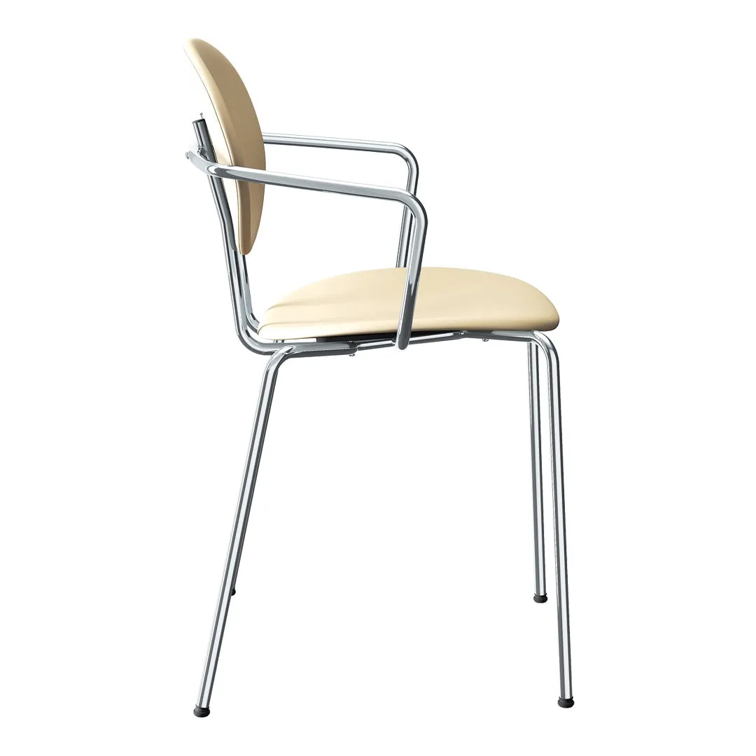 Piet Hein Chair w/ Armrest - Fully Upholstered