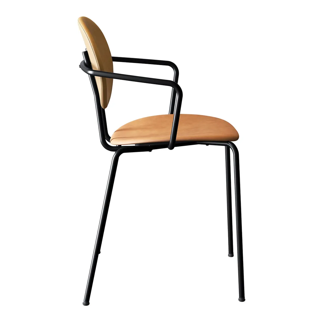 Piet Hein Chair w/ Armrest - Fully Upholstered